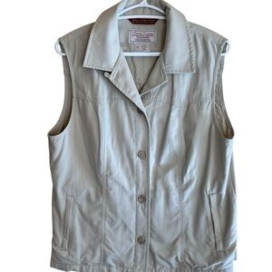 Tilley Endurables Different Drummer Legend Sleeveless Jacket/Vest EUC